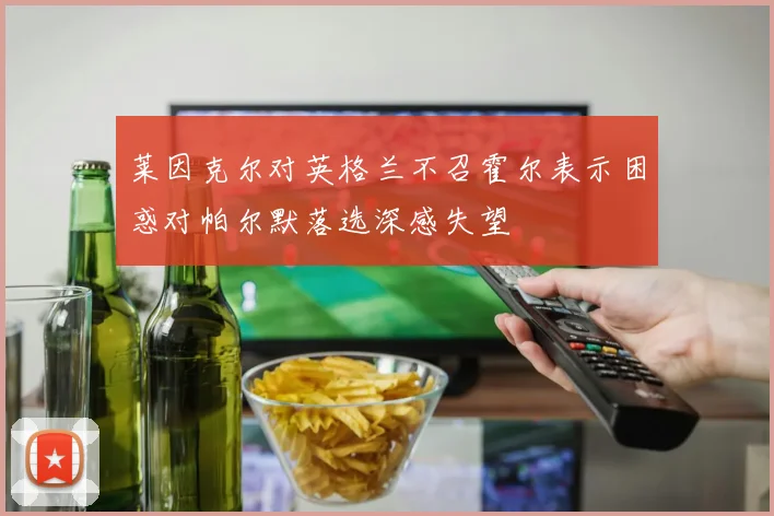 莱因克尔对英格兰不召霍尔表示困惑对帕尔默落选深感失望